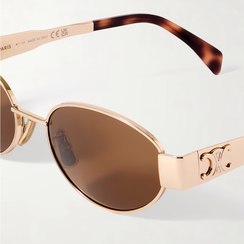 Celine Rose Gold, Brown lense Sunglasses - Picture 4 of 4